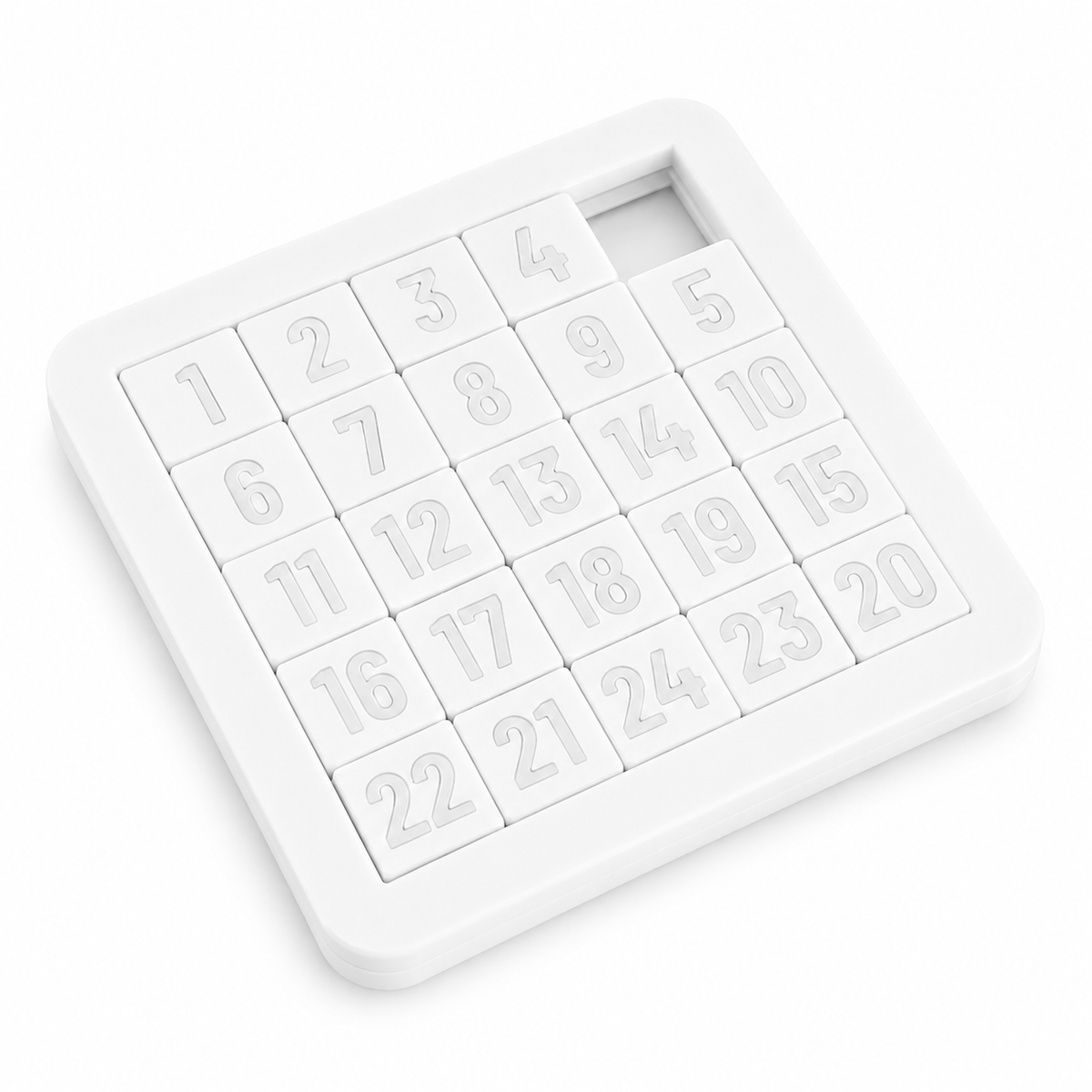 Tile Number Sliding Puzzle