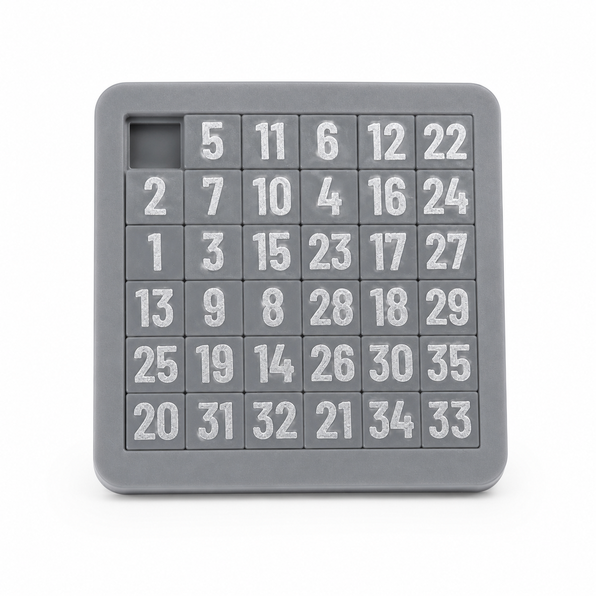 Tile Number Sliding Puzzle