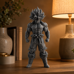 GOKU Anime-Inspired Warrior Figurine