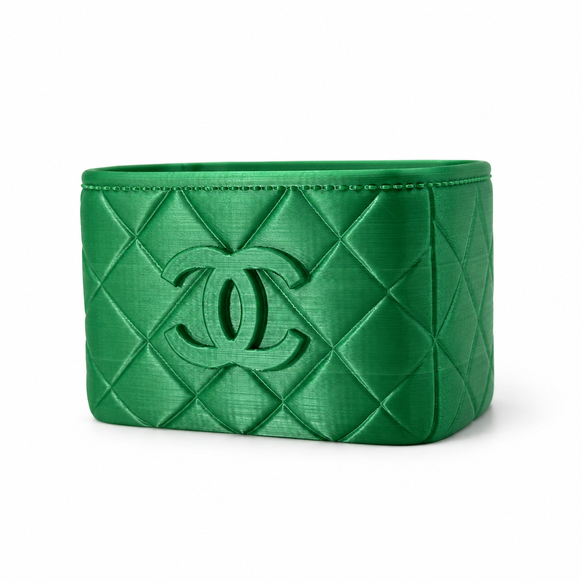 Quilted Makeup Brush Holder