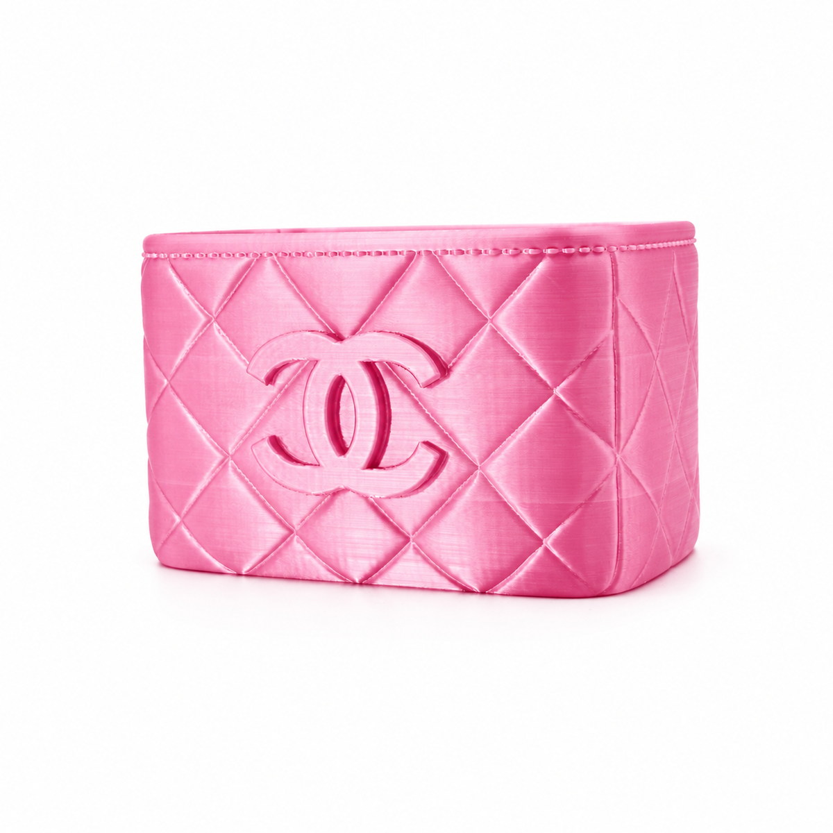 Quilted Makeup Brush Holder