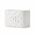 Quilted Makeup Brush Holder