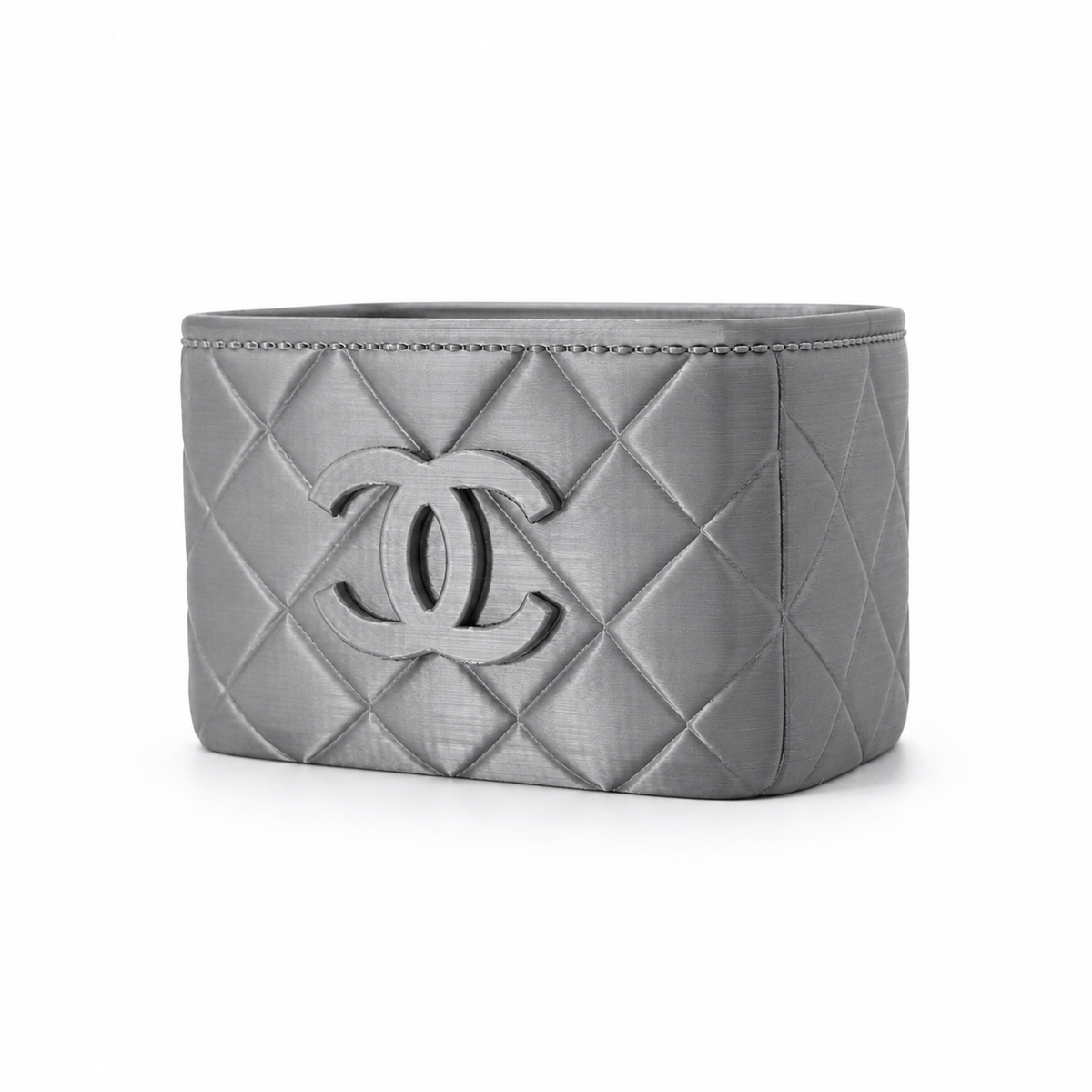 Quilted Makeup Brush Holder