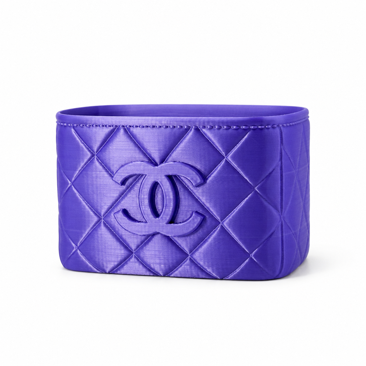 Quilted Makeup Brush Holder