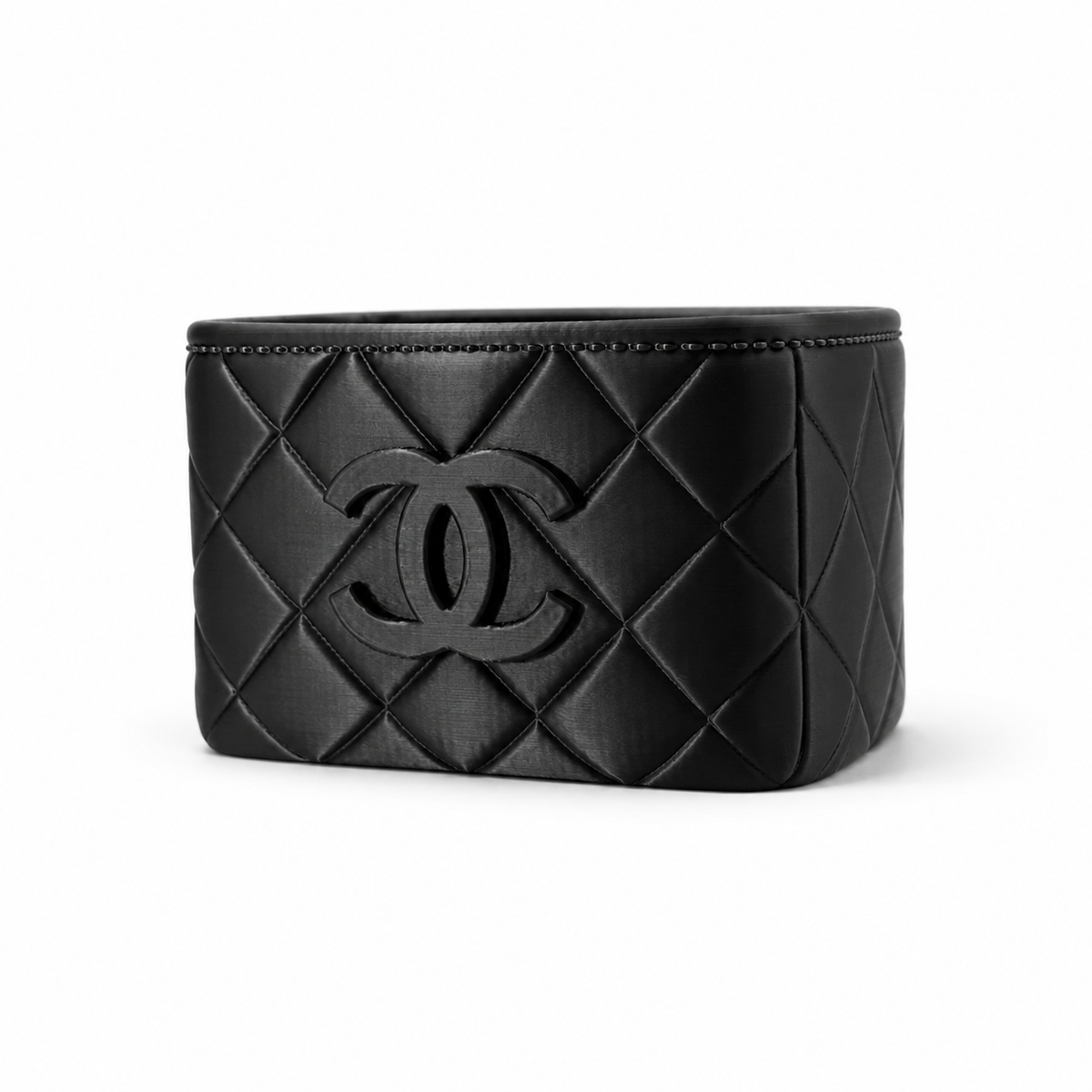 Quilted Makeup Brush Holder