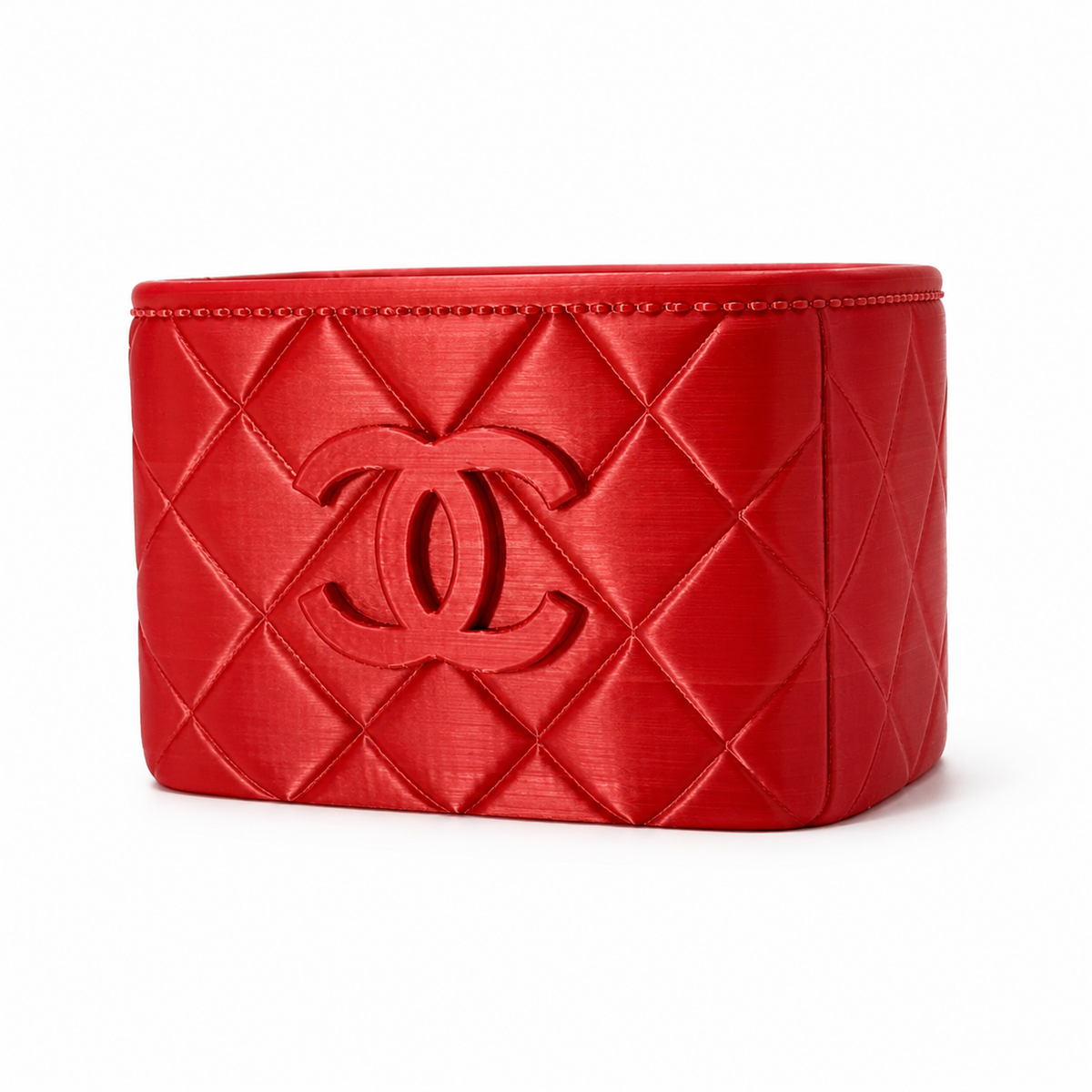 Quilted Makeup Brush Holder