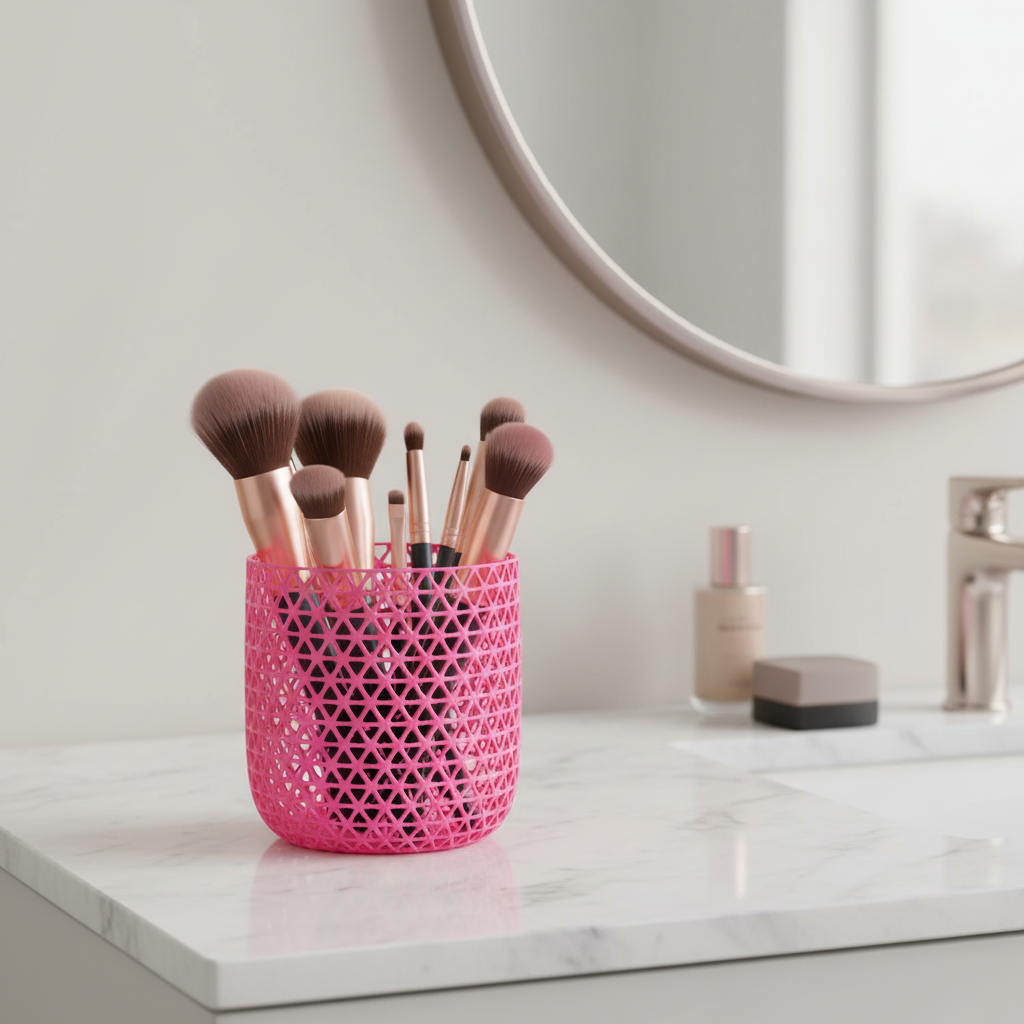 Multipurpose Makeup Brush Holder &amp; Desk Organiser