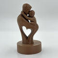 Father & Son Heart Sculpture